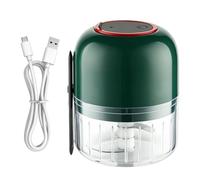 Hachoir à Ail Électrique Préparation de Repas Sans Fil Rechargeable | Hachoir de Cuisine pour Ail Purée Broyeur pour Viande Pommes de Terre Oignon Piment Courge Parents Débutants