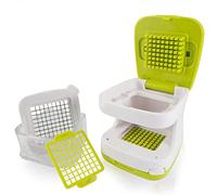 Hachoir à ail - En plastique ABS - Hachoir à ail - Rocker - Boîte à écraser le gingembre - Presse de cuisine