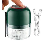 Hachoir à Ail Mini Préparation de Repas Sans Fil Rechargeable | Moulin à Légumes Robot Culinaire pour Piments Pommes de Terre Carottes Gingembre Cuisinier Amateur Parent