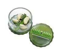 Hachoir à ail mini Presse-Aliments Manuel Rotatif | Hachoir à Gingembre pour Maison Restaurant Cuisine Apéritif Pique-Nique Salade Gingembre Oignon Ail