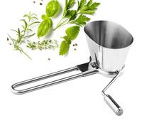 Hachoir à ail portable pour râpe à ail et fruits secs | Hachoir manuel persil moulin à fruits secs et salades pour la maison, la cuisine et la pâtisserie
