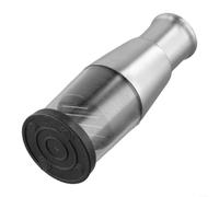 Hachoir à ail robuste en acier inoxydable pour ail, oignons, chili - Outil de préparation des aliments facile à presser - Passe au lave-vaisselle - 5,5 x 5,5 x 16 cm