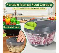Hachoir à corde multifonction - Coupe-fruits & légumes, Râpe Éplucheur, Coupe-ail Coupe-légumes Coupe-oignon Hachoir Râpe, Outil de cuisine domestique. ✅À PROPOS DU PRODUIT✅✔️Nous vous présentons un e