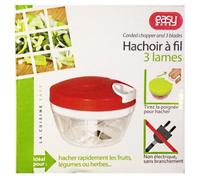 Hachoir à fil - CMP - Hachoir manuel - 520 ml - Lames tranchantes - Socle anti-dérapant