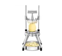 Hachoir à fruits et légumes commerciaux Dicer 4 lames en acier inoxydable trancheuse tomates oignon manuelle Restaurant coupe-frites Pour débutants (bricolage)