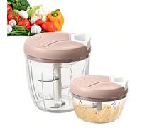 Hachoir à légumes manuel de cuisine, broyeur d'ail, presse-oignon, trancheur de légumes, broyeur de fruits créatif, hachoir à viande, outil de cuisine, cuisson pratique, assistant puissant de traiteme