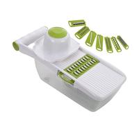 Hachoir à légumes manuel, portable, multifonctionnel, coupe-légumes et coupe-légumes en - Pour couper et hacher des aliments dans la cuisine