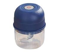 Hachoir à viande et hachoir à ail pour une préparation des aliments sans effort Machine à broyer et à trancher haute efficacité pour la maison et la cuisine (bleu, 11,8 cm)