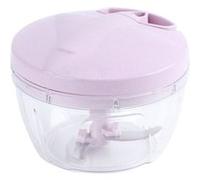 Hachoir Alimentaire Coupe-Légumes Multifonction Manuel Cuisine - Rose G