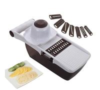 Hachoir Coupe-Légumes | Gadget Manuel Portable Multifonction De Découpe | Tranche-Légumes et Spiraliseur | pour Fruits Aliments Alimentation Cuisine Maison Cuisine Appartement Intérieur et