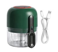 Hachoir Électrique Mini Moulin Rechargeable Haute Vitesse à Rotation | Moulin à Légumes Robot Culinaire pour Piments Pommes de Terre Carottes Gingembre Cuisinier Amateur Parent