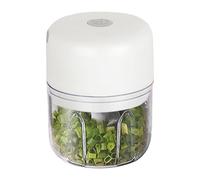 Hachoir électrique pour ail | Hachoir à ail | Ail électrique | Petit hachoir portable sans fil en acier inoxydable 304 avec USB rechargeable pour légumes et pimi