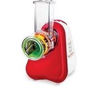 Moulinex Fresh Express DJ753500 - Râpe électrique - 200 Watt - blanc/rouge