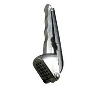 Hachoir Presse Ail - Professionnel - Aluminium - 19 cm - Robuste - Gris