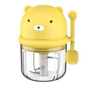Hachoir sans fil compact pour ail, robot de cuisine multifonction robuste avec récipient pour hacher, hacher, mixer, légumes, oignons, viande, fruits et noix