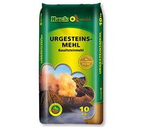 HACK Farine de roche Urgale Basalte 10 kg Amendement du sol Additif pour stockage d'eau