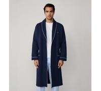 Hackett London pour homme. HMU200016 Peignoir texture gaufrée marine (L), Homewear, Coton