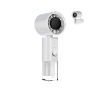 HADAVAKA Ventilateur Brumisateur Portable, Ventilateur Brumisateur Personnel Rechargeable Par Usb, Rafraîchissant Portable Et Léger Pour Les Activités De Plein Air Et L'été (White)