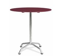 Haefeli table de jardin Outdoor Ø 60 cm Embru Rouge vin RAL 3005 - EMBRU 1020143 RAL 3005