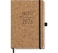 Häfft 9919-4 Bloc-notes hebdomadaire A5 2026, 220 pages, liège