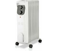 HAEGER Elan IX - Aérotherme électrique avec une puissance de 2000W, 3 niveaux de vent - thermostat réglable, 5 niveaux d'eau, 3 niveaux de chauffage, ventilateur de table.