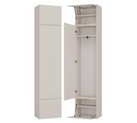 HAGA - Armoire d'entrée ou couloir à 3 portes - Garde-robe - beige cachemire