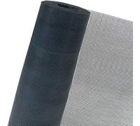 HaGa® Clôture en plastique - 1,20 m x 50 m - Renforcement anti-bruit résistant aux UV - Clôture de 330 g/m² avec maille de 7 mm - Clôture de jardin noire