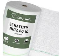 HaGa® Filet d'ombrage pour protection solaire 60% différents Couleurs Blanc (au mètre)
