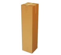 HaGa Lot de 5 boîtes d'expédition - 30 cm x 30 cm x 120 cm - Idéal comme matériau d'emballage