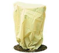 HaGa® Lot de 5 housses de protection contre le gel en non-tissé 155 x 150 cm Beige, Bache Hivernage, Voile d Hivernage