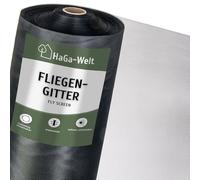 HaGa® Moustiquaire Filet anti-insecte Noir Largeur 150 cm (vendu au mètre)