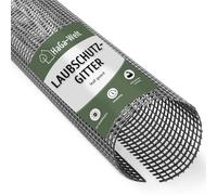 HaGa Protection contre les feuilles de gouttière, 125 mm-150 mm | Grille de protection contre les feuilles pour gouttière, résistante aux UV, matériau durable, gouttières