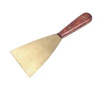 Hagenböcker Spatule en laiton l. 40 mm épaisseur 2 mm particulièrement stable faible en étin Quantité:1