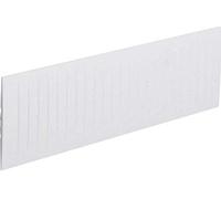 Hager Bande de recouvrement ZZ35S verrouillable 216 mm blanc (RAL 9010) pour 12 modules