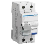 Hager ACS916D Interrupteur différentiel/Disjoncteur de protection 2 pôles 16 A
