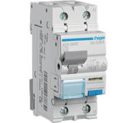 HAGER ADA560D - Commutateur FI/LS, 1P+N 10 kA C-10A 30 mA type A.