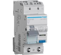 HAGER ADF916D - Commutateur FI/LS, 1P+N 6 kA B-16A 30 mA type F QC