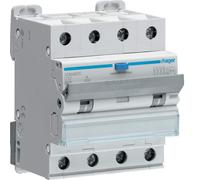 Hager ADM482C C32 RCD 4P 32A Type C 30 mA RCCB RCBO 102033