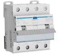 Hager Interrupteur différentiel FI-LS ADX416D 4P B-16A 10 kA 30 mA Type A 400V 1 pièce