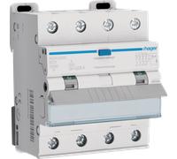 HAGER ADX420D - Commutateur FI/LS 4 broches 10 kA B-20A 30 mA type A.