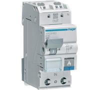 Hager ARC916D Dispositif de protection contre les arcs électriques de défaut AFDD avec disjoncteur LS 1P+N 6kA B-16A 2M Disjoncteur coupe-feu