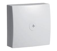 Hager Boîte de dérivation ATA707599016 75x75 Pure Blanc