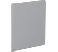 Hager B8008047030 Embout PVC canal V B A6 80 x 80 Gris