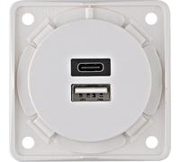 Hager Berker USB C 3A 230V Prise de charge Integro - 926202509