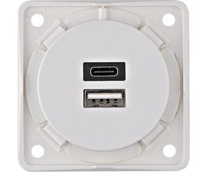 Hager Berker USB C 3A 230V Prise de charge Integro - 926202509