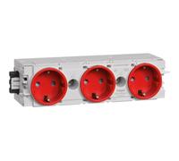 Hager Canal d'allège Module enfichable (L x H x P) 180 x 50 x 61 mm GS30003020 1 pc. rouge trafic (GS30003020)