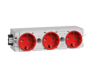 Hager Canal d'allège Module enfichable (L x H x P) 180 x 50 x 61 mm GS30003020 1 pc. rouge trafic (GS30003020)