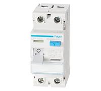 hager Hager Disjoncteur différentiel 2 pôles 40A/30mA, 6kA CDA240D Quantité:1