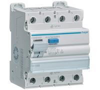 Hager CDA640D CDA640D Disjoncteur différentiel A 4 pôles 40 A 0,03 A 400 V