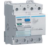 HAGER CDB640D - Interrupteur différentiel, 4 pôles, 10 kA, 40 a, 30 mA, Type B+